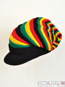 Czapka reggae jamajka